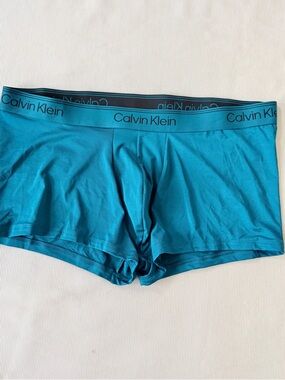 Calvin Klein CK Mens Boxer Briefs Blue Underwear XL